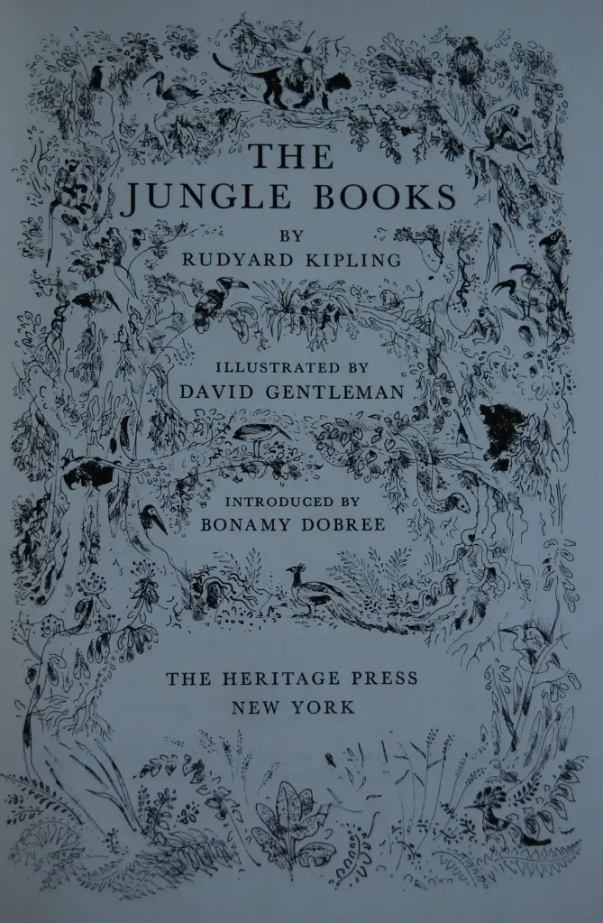 The Jungle Books  Rudyard Kipling1968
